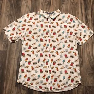Men’s retro fit button up